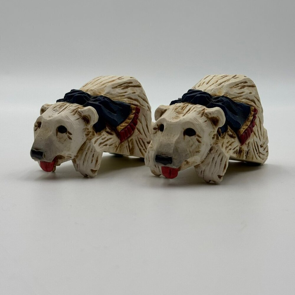 David Frykman Figurines by Frykman Polar Bear with Scarf Shelf Sitter 2.25" Reti